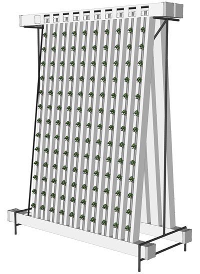 2-sided Zip Wall Hydroponic system