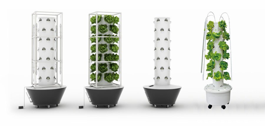 Classical Vertical Hydroponic Tower - aeroponics systems for sale - Lyine group